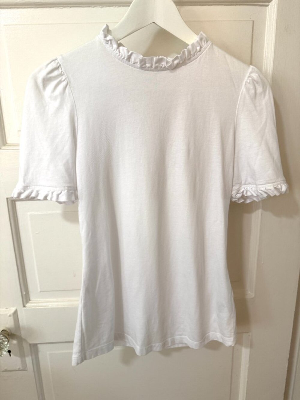 Boden Supersoft Frill Detail T-shirt